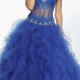 Ball Gown Sweetheart Natural Floor Length Sleeveless Beading Appliques Zipper Up Organza Prom / Homecoming / Evening Dresses By Paparazzi 95021