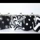 SALE 20% OFF 5 Premier Print Bridesmaid Clutches,Silk Lined Black And White Custom Bridesmaid Clutches,Bags And Purses,Bridal Accessories