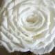 Custom Order for Giant Crepe Paper Rose 15 inches of diameter, White or Red Rose Diameter 40 cm, Large Paper Flower Custom Order