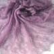 Purple Hand Knit Shawl, Lavender Knit Shawl, Lilac Knitted Shawl, Wedding Knit Shawl, Mauve Shawl. Radiant Orchid