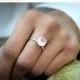 Black Friday Sale - love ring,rose quartz ring,pink quartz ring,pink ring,rose quartz jewelry,round prong stone ring,gemstone ring