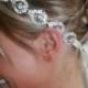 Rhinestone Bridal Headband- ELSIE- Wedding Headpiece, Rhinestone Headband, Bridal Headpiece, Hair Accessories