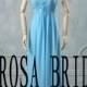 Simple bridesmaid dress, Long bridesmaid dress,  Cheap bridesmaid dress, Wedding bridesmaid dress, blue prom dress custom size color