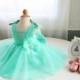 Infant Glitz Pageant Dress, Birthday Dress for Girls, Baby Dress Lace, PD062