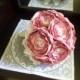 Fabric Flower Bouquet, Pink Poppy Bouquet, Silk Poppy Bouquet, Pink Wedding Bouquet, Pink Fabric Flower Bouquet, Fabric Wedding Bouquet