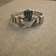 Vintage 925 Sterling Silver  Claddagh Ring