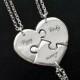 3 Best Friend Necklace - Personalized Bridesmaid Gifts