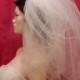 Double Bubble Bridal Veil  Elbow length and So very Romantic & Uber Pouffy Vei