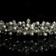 Bridal Wedding Tiara made with Swarovski Crystal Beads, Rhinestone & Pearls