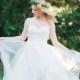 Wedding Dress with Tiered Skirt - The Sadie Dress