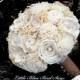 Rustic bridal bouquet Sola bouquet, wedding bouquet, bridal bouquet, sola flower bouquet, keepsake flowers, rustic wedding