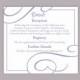 DIY Wedding Details Card Template Editable Text Word File Download Printable Details Card Purple Lavendar Details Card Enclosure Cards