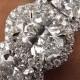 GIA 2.53ct Estate Vintage Oval Diamond Three Stone Engagement Wedding Platinum Ring