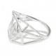 14K Geometric Ring, Geometric Jewelry, 14K Engagement Ring,  Minimalist Gold Ring, Free Shipping, Best Seller