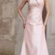 2015 Sweetheart Satin Shawl Sleeveless Pink Floor Length