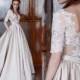 Wedding Dress SIBILLA, Wedding Dresses A-line, Wedding Dresses Ball Gown, Wedding Dresses 3/4 Sleeves