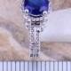 Dr Who Inspired Tardis Ring Great for an Engagement Ring, Wedding Ring, Promise Ring, Commitment Ring