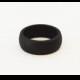 9mm Rubber Diamonds Men's Silicone Wedding Band - Total Comfort - Active Tough -  Keep Your Wedding Band Safe