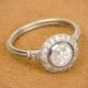Vintage Engagement Rings - 1.10ct Old European Cut Diamond.