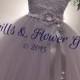 Grey Lace Flower Girl Dress Silver Lace Flower Girl Dress Grey Lace Tutu Dress Flower Girl Dress Sizes 2, 3, 4, 5, 6 up to Girls Size 8