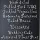 RUSTIC WEDDING DECOR Chalkboard Magnetic 41"x29" Rustic Outdoor Wedding Decor Barnwood Burlap Farmhouse Kitchen Decor Perfect Wedding Gift