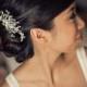 Wedding Hair Comb with Swarovski Crystal Rhinestones Bridal Headpiece