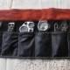 Watch Roll, Storage watch pouch, watch strap holder, travel watch pouch, organizer watch case, leather watch roll, pouch bag for watch