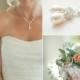 Bridal Jewelry SET, Wedding Necklace SET, Bridal Necklace and Earrings Set