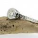 Art Deco Ring Engagement Ring Vintage Diamond Ring Antique Ring Victorian Ring Promise Ring Estate Ring Wedding Ring Size 6.25
