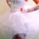 Madonna Like a Virgin Outfit- 80s Prom- Bachelorette Party Dress Outfit- Mini Version- Luxurious White Adult Tutu Skirt Corset Dress Costume