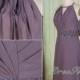 A line jewel purple chiffon lace belt short bridesmaid dress, Short purple chiffon and lace prom dress,Purple Mother of the bride dress