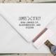 Personalized Return Address Stamp – Self-inking – Holiday Gift