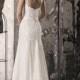 40% Off Elegant White/Ivory Lace Mermaid Wedding Dress with Train, Lovely Open Back, Wedding Dress that Features Illusion Neckline,  EB013