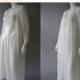 SALE Flora Nikrooz Peignoir -  Ivory Bridal Wear Nightgown and Robe