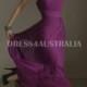 Buy Australia Flowing One Shoulder Ruched Bodice Floor Length Chiffon Bridesmaid Dresses by Angelina Faccenda 20415 at AU$133.52 - Dress4Australia.com.au