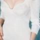 Cassiopeia // Classic Wedding Gown - Wedding Dress With Sleeves - Winter Wedding Dress - Warm Wedding Gown - Winter Wonderland Gown