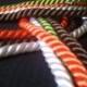 CUSTOM Handfasting Cord - silky twisted cording with metal aglet/endcap