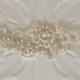 Bridal Hair Accessory, Pearl and Lace Bridal hairpiece