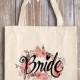 Bride tote bag - Wedding tote bag