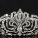 Hi-Q Clear Swarovski Crystals Tiara Crown Women Wedding Bridal Jewelry JHA8372-5 …