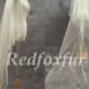 1T Ivory Cathedral Veil Bride Length veil Hand-beaded Flower Wedding dress Chapel veil Wedding Accessories No comb