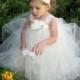 Flower Girl Dress Tutu - Ivory Tutu Dress - Flower Girl Tutu - Flower Girl Dress - Toddler Tulle Dress - Flower Girl Tutu Dresses