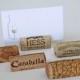 Used Wine Cork Place Card Holders - Variety