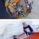 Custom Designed Brooch Bouquet & Wedding a Party Accessories