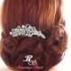 Wedding comb vintage style bridal hair comb rhinestone hair comb crystal hair comb bridal hair accessories 5120