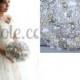 Crystal Brooch Bouquet Similar to Snooki Nicole LaValle's