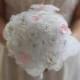 Weddings Bridal Accessories Bouquets Vintage inspired Bouquet with  Satin, flowers,  beads, Lace fabric