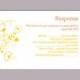 DIY Wedding RSVP Template Editable Text Word File Download Rsvp Template Printable RSVP Cards Yellow Rsvp Card Template Elegant Rsvp Card