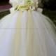 Flower Girl Dress Rose Pink lace tutu dress baby dress toddler birthday dress wedding dress Newborn