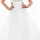 A-line Halter Empire Court Sleeveless Beading Backless Chiffon White Cerise Prom / Homecoming / Evening Dresses By Splash H114